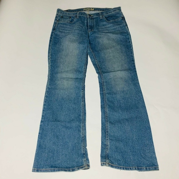 American Eagle Jeans Womens Size 12 Cotton Blend - Picture 4 of 6